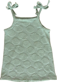 In My Jammers Seashell Terry Tank Dress