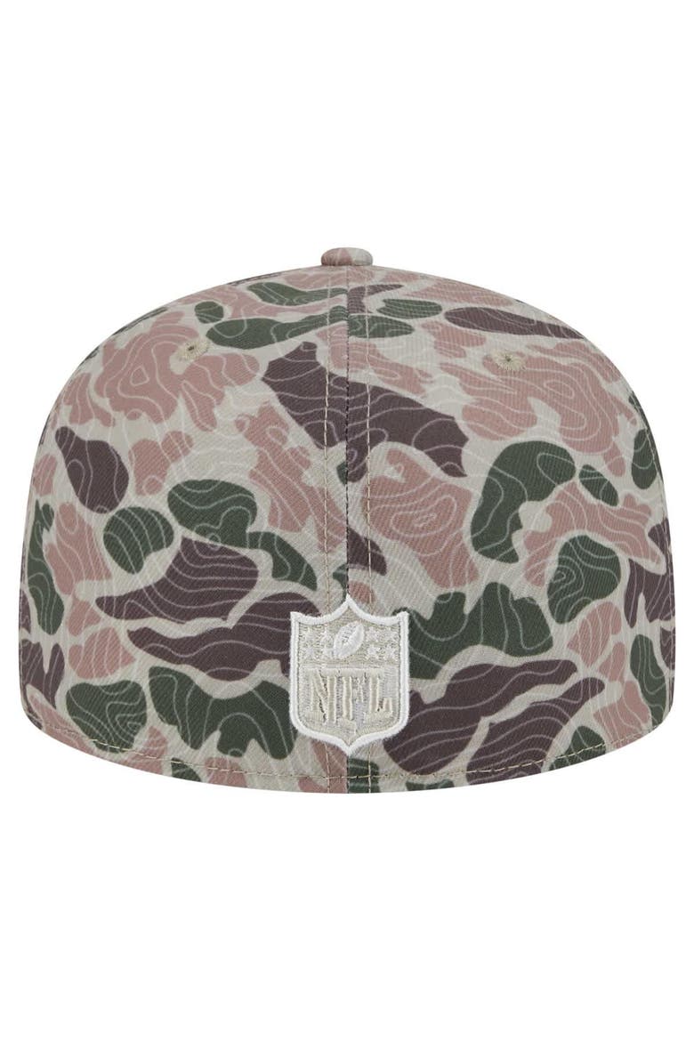 Men's New Era  Atlanta Falcons Geo Camo 59FIFTY Fitted Hat, Alternate, color, Camo