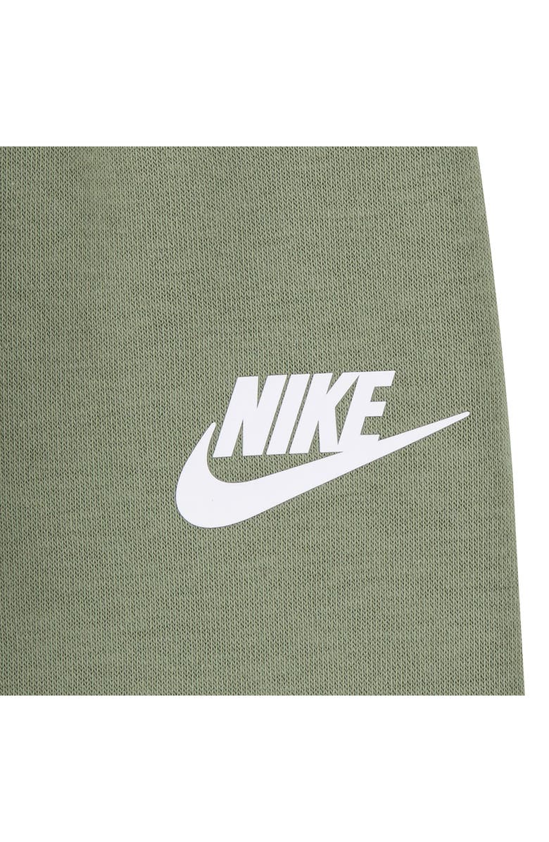 Nike Fleece Pullover Hoodie & Joggers Set, Alternate, color, Oil Green