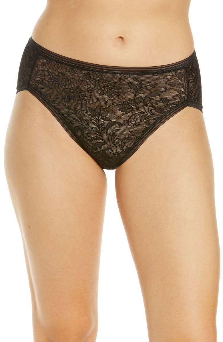 Wacoal Net Effect Hi Cut Briefs, Main, color, 