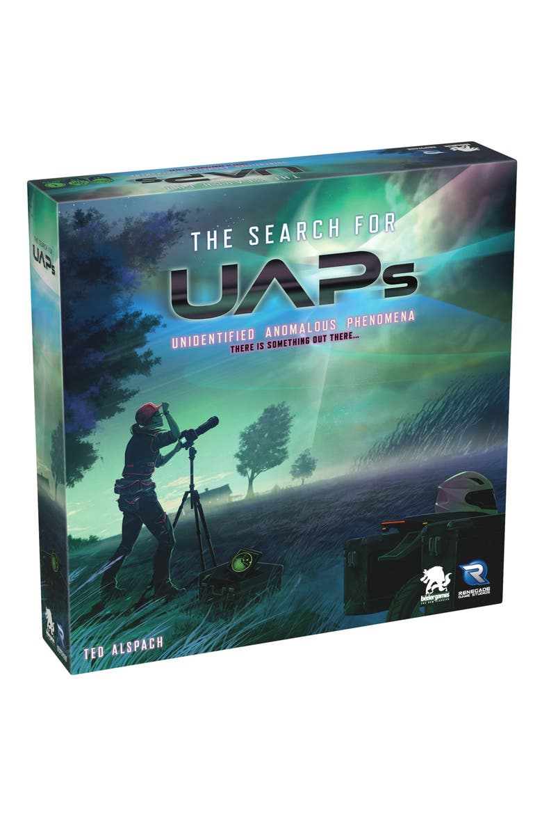 The Search for UAPS Strategy Board Game, Main, color, Multicolored