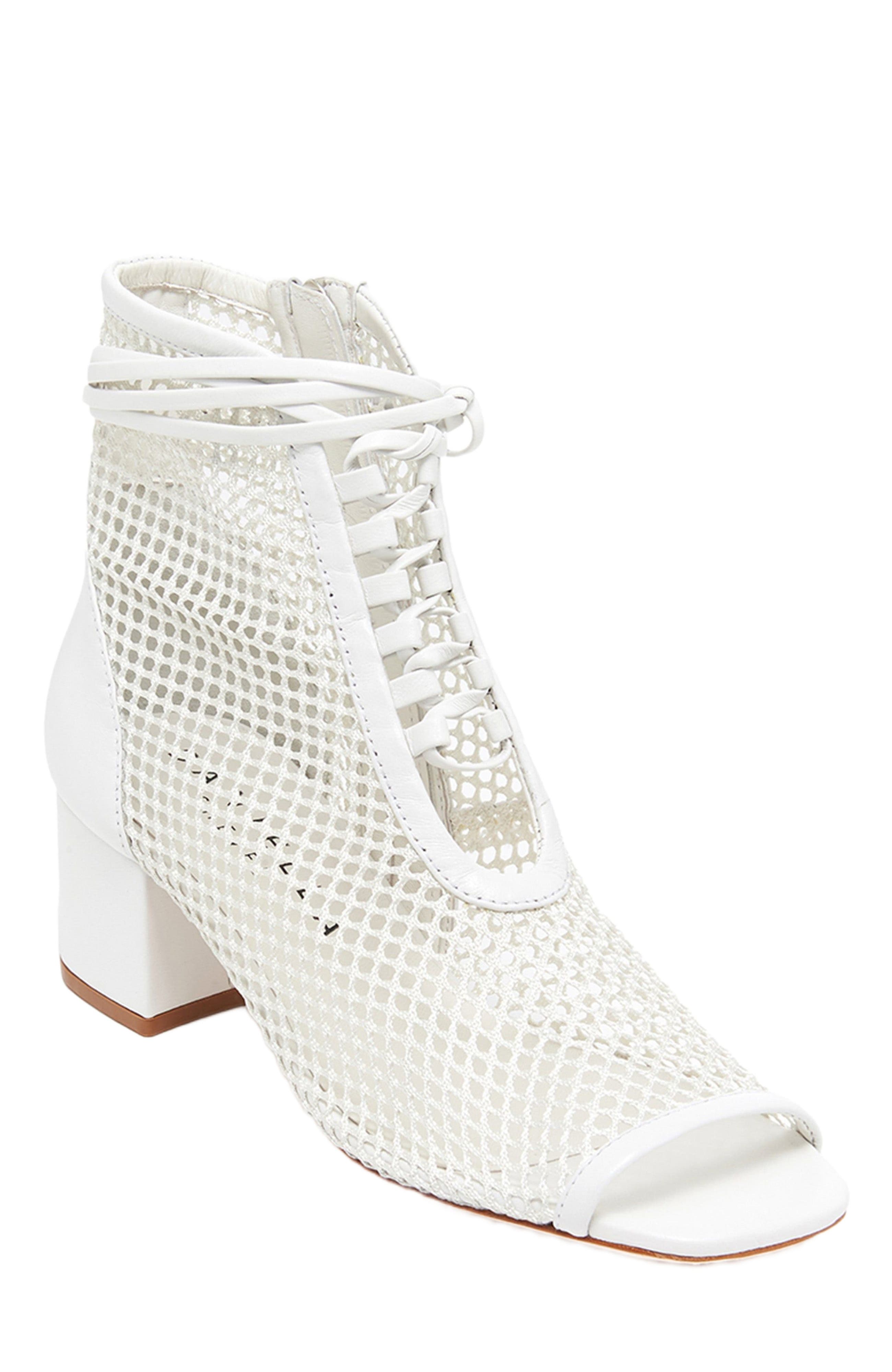 Nola Bootie, Alternate, color, White