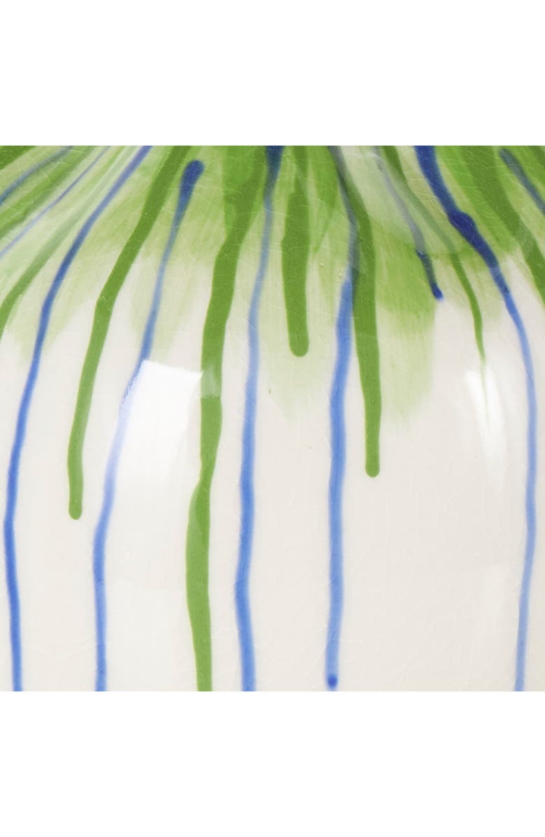 UMA Stripe Ceramic Vase, Alternate, color, White Multi