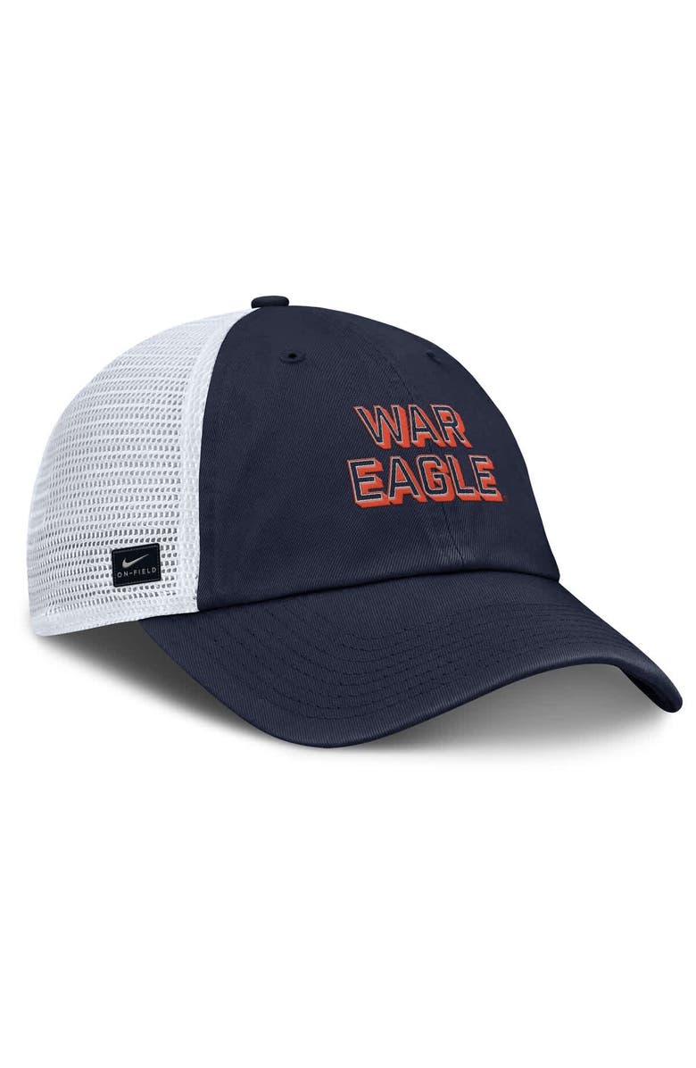 Nike Men's Nike Navy Auburn Tigers 2025 Gameday On-Field Club Adjustable Trucker Hat, Alternate, color, Navy