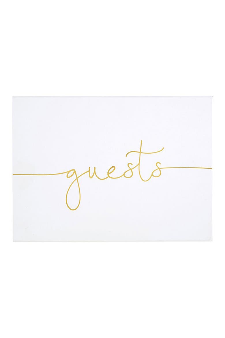 Guests Guest Book, Alternate, color, NO COLOR
