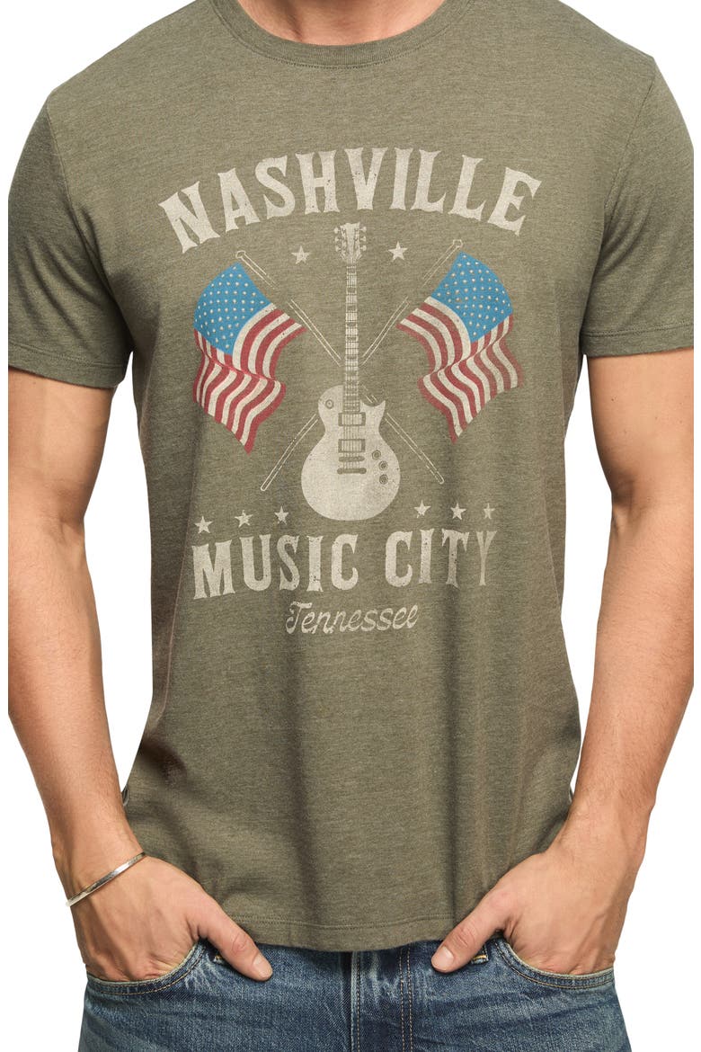 Nashville Guitars Graphic T-Shirt, Alternate, color, BEETLE