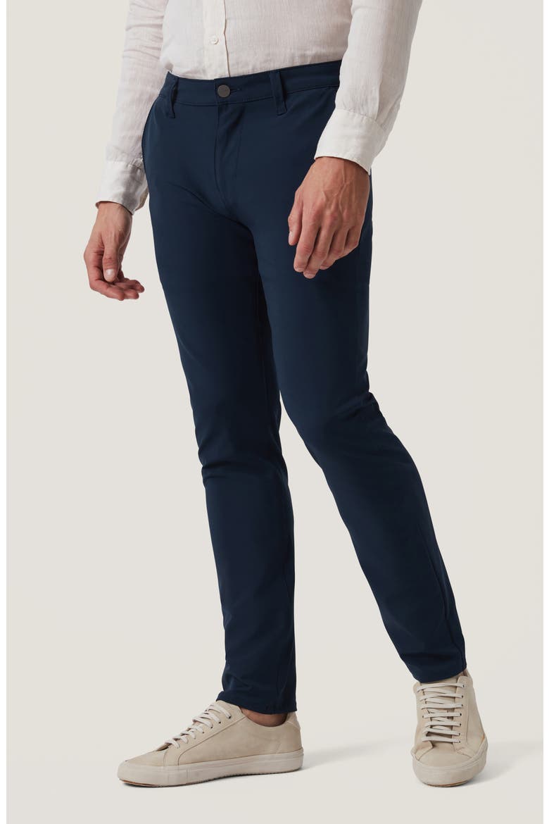 Verona Slim Fit Chinos, Alternate, color, NAVY COMMUTER LUXE
