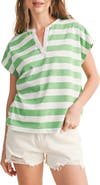 WISHLIST Striped Cap Sleeve T-shirt
