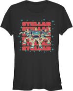 Toy Story 5 Junior's Toy Story 5 Stellar Stars Buzz Graphic T-Shirt