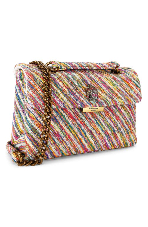 Kurt Geiger London Kensington Convertible Shoulder Bag In Pink Multi