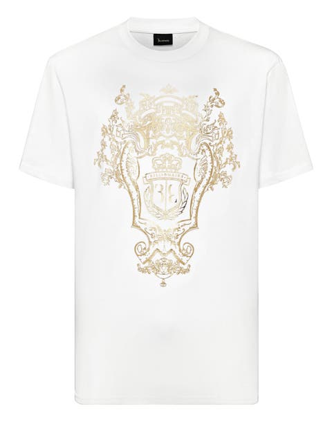 T-Shirt Round Neck Logo Crest Men