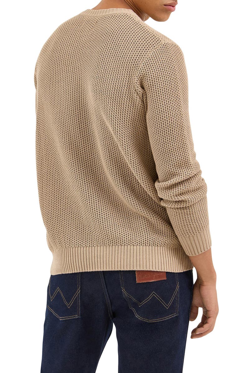 Wrangler Crewneck Sweater, Alternate, color, Timberwolf