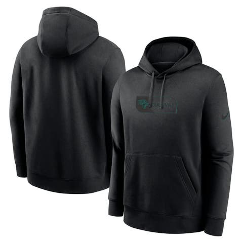 Men's Nike Black Jacksonville Jaguars Edge Pack French Terry Club Pullover Hoodie