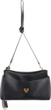 Balenciaga Rodeo Leather Shoulder Bag