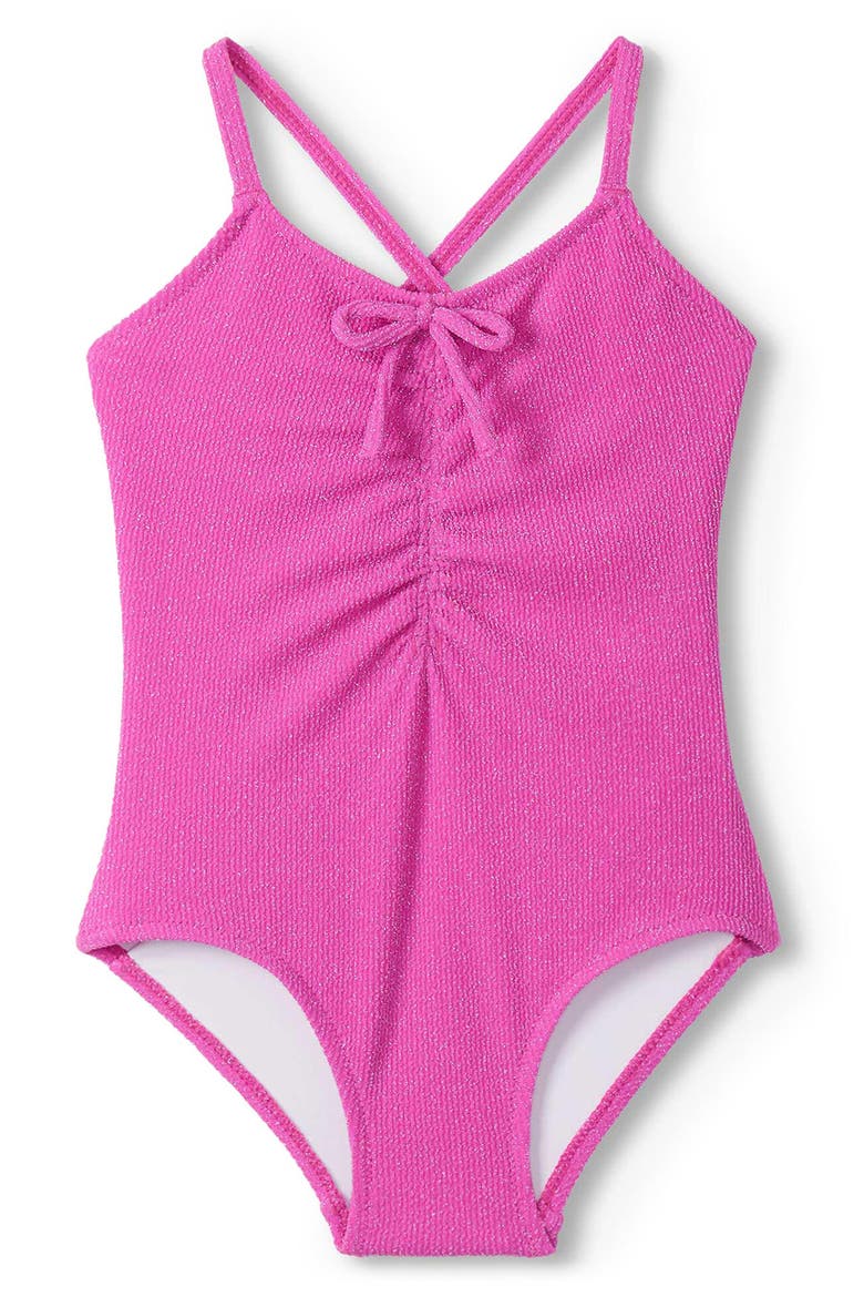 Kids' Rose Violet One-Piece Swimsuit, Main, color, PINK