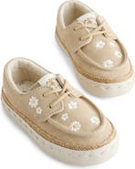 NEXT Kids' Floral Boat Shoe