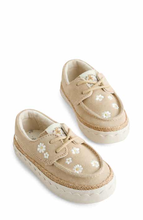 NEXT Kids' Floral Boat Shoe
