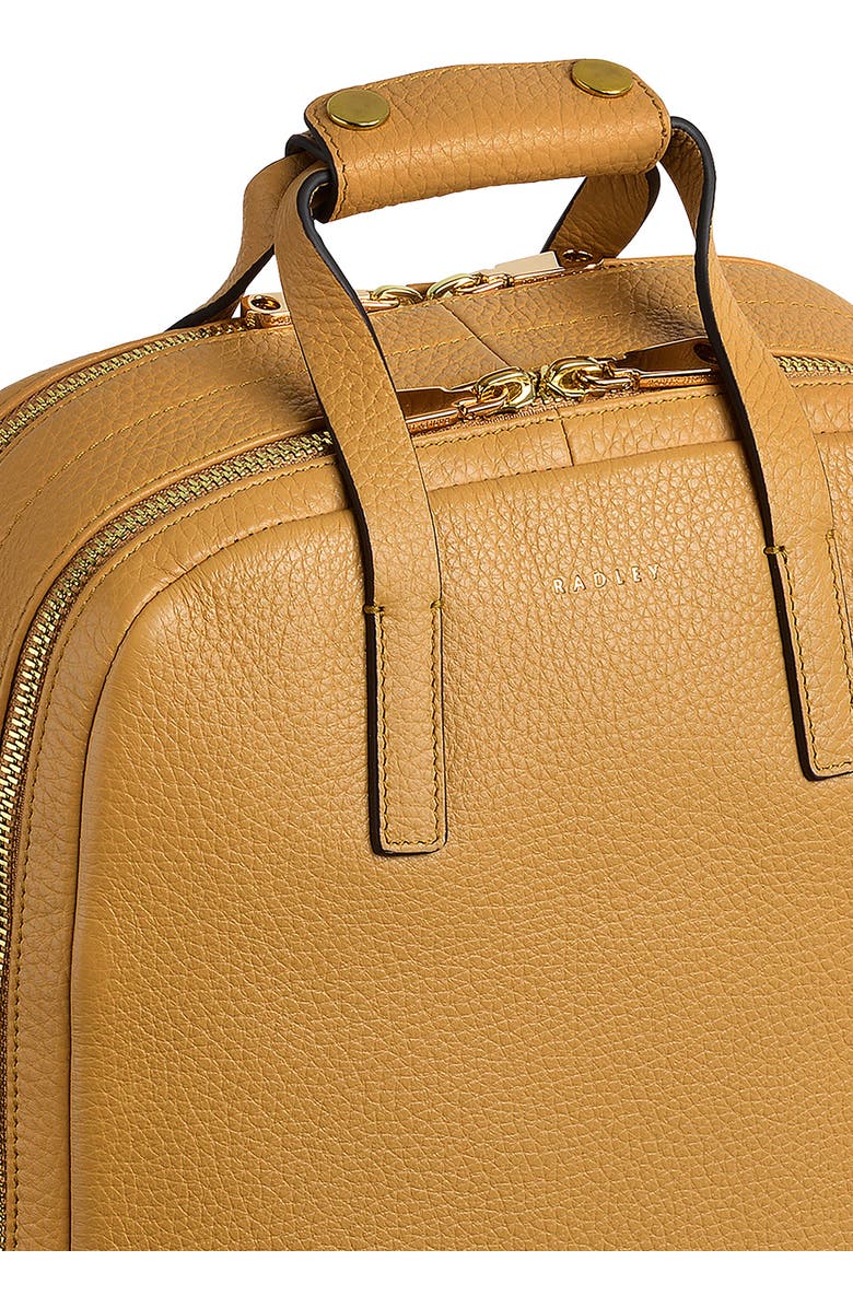 Radley Dukes Place Medium Zip Around Backpack, Alternate, color, Pecan