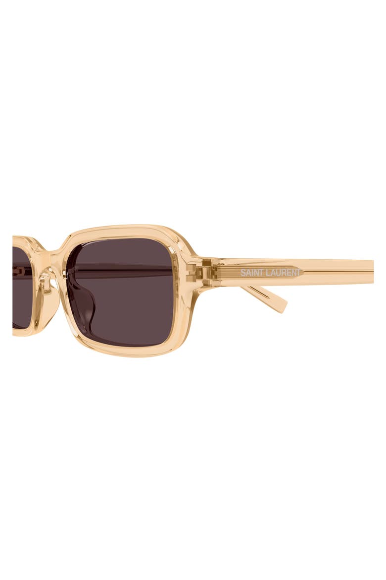 SL 908 Rectangle Sunglasses, Alternate, color, YELLOW