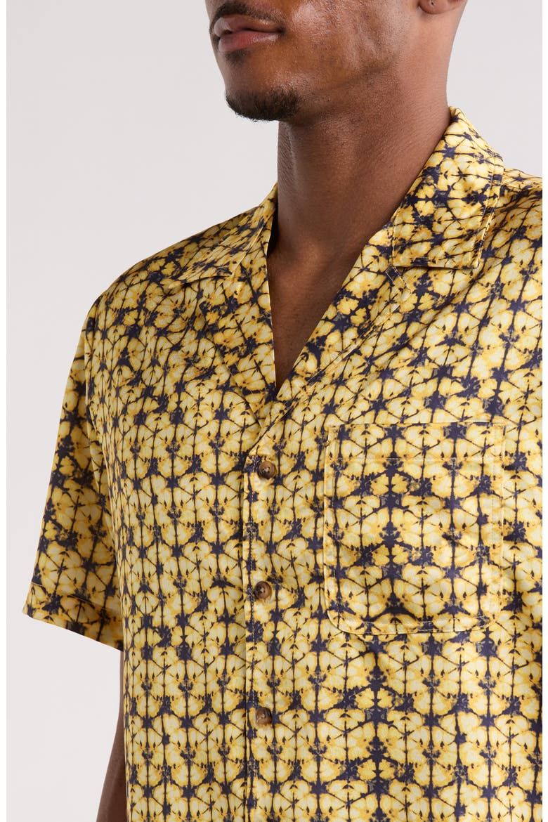 Fiz Camp Shirt, Alternate, color, YELLOW