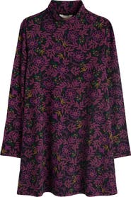 Seasalt Cornwall Grass Kelp Mock Neck Stretch Organic Cotton Tunic