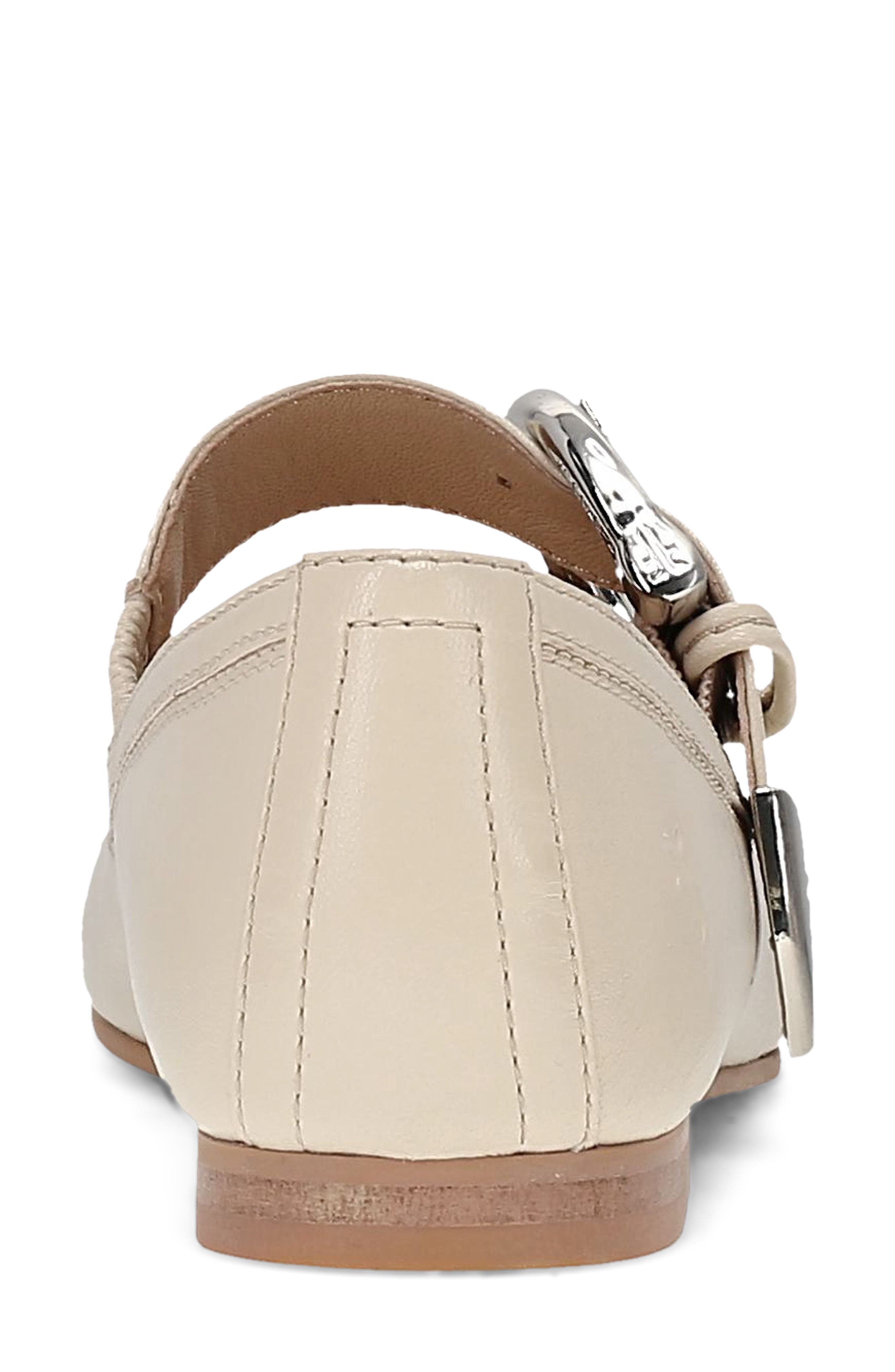 Carson Mary Jane Flat, Alternate, color, ECRU