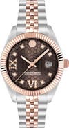 PHILIPP PLEIN Date Superlative Bracelet Watch, 34mm