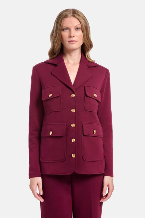 Capsule 121 The Style Jacket In Burgundy