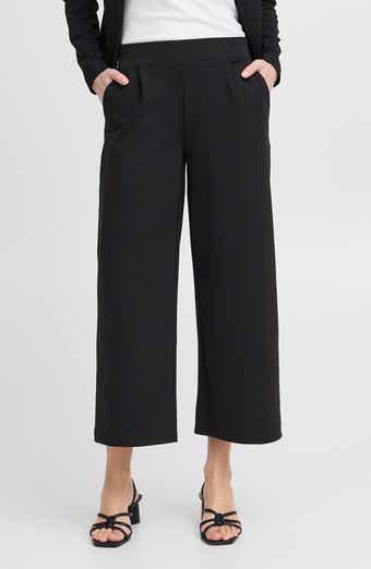 ICHI Pull-On Wide Leg Pants