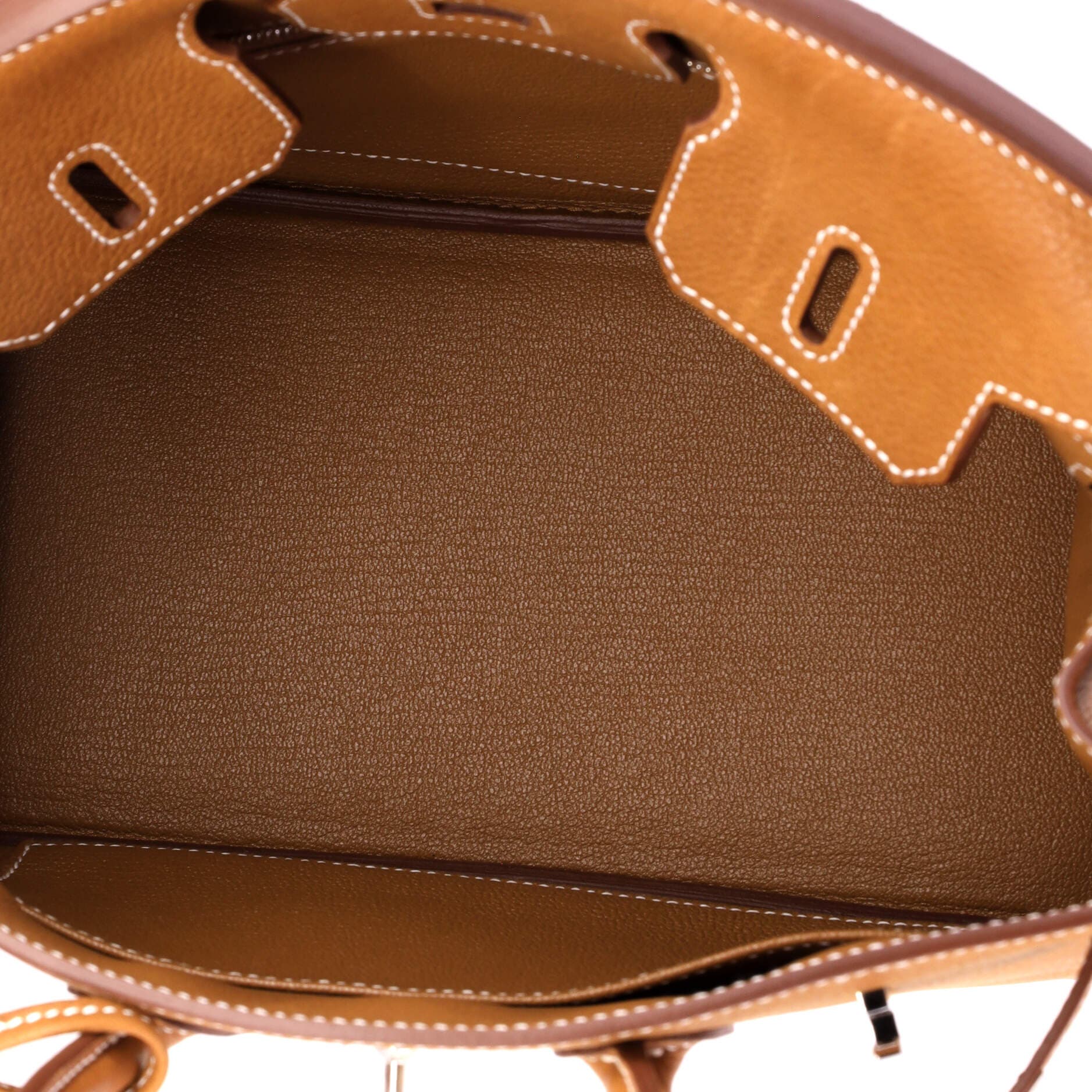 Birkin Handbag Brown Barenia Faubourg with Palladium Hardware 25, Alternate, color, Brown