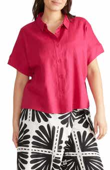 Universal Standard Boxy Linen Blend Shirt