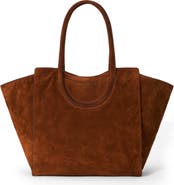 STAUD Maude Suede Tote Bag