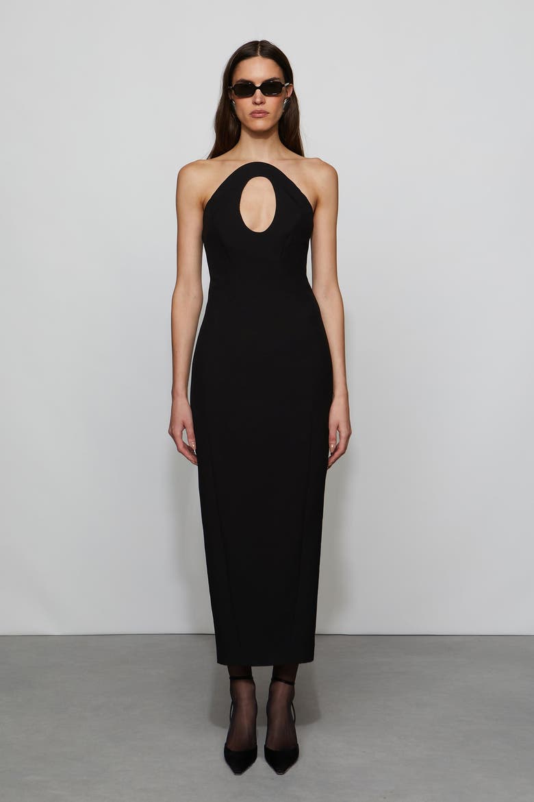 Emmeline Dress, Main, color, Black