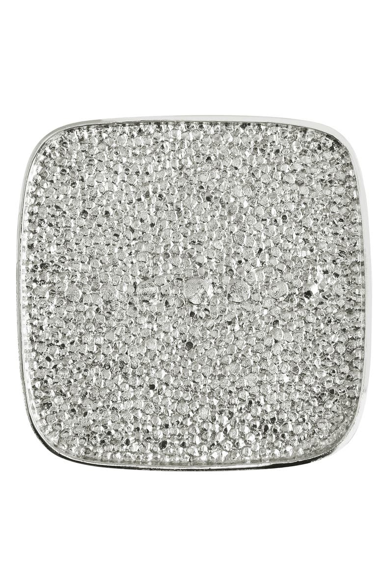 Michael Aram Shagreen Set of 6 Coasters, Alternate, color, Silver