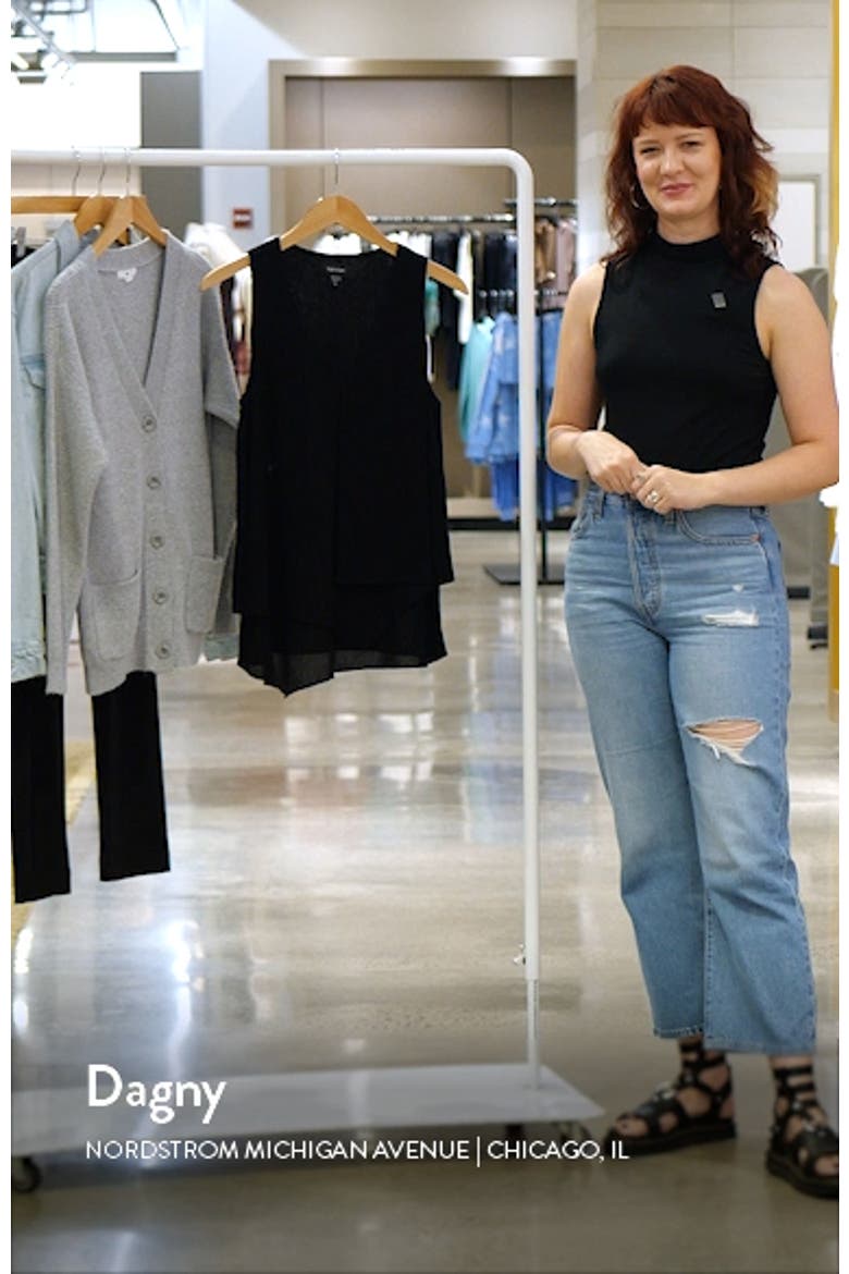 V-Neck Layered Asymmetrical Tank video