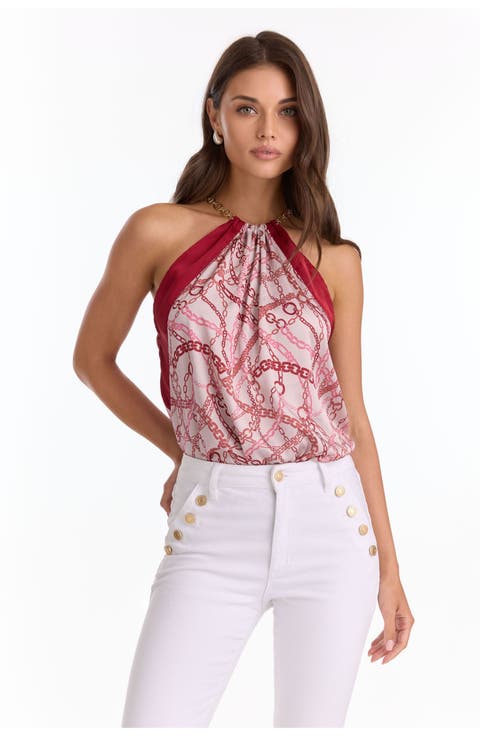 Mika Silky Halter Top