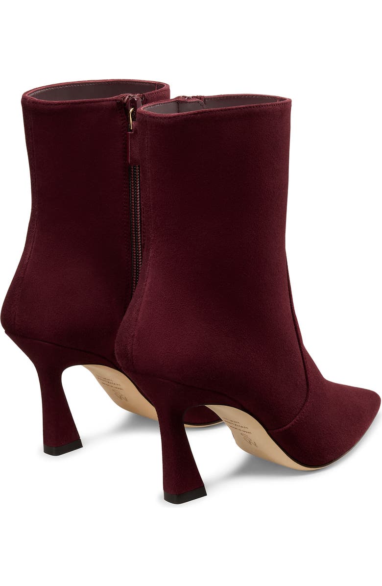 Stuart Weitzman Vinnie 85 Zip Bootie, Alternate, color, Boysenberry
