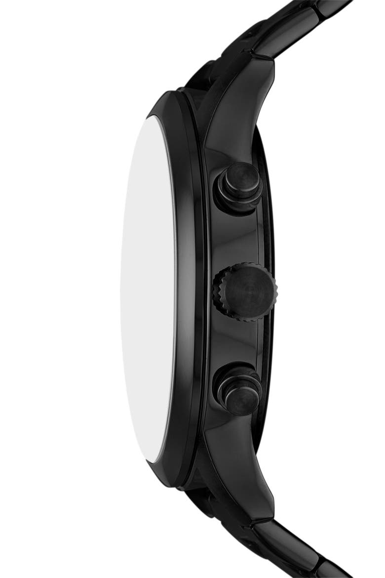 Bennett Multifunction Bracelet Watch, 45mm, Alternate, color, BLACK