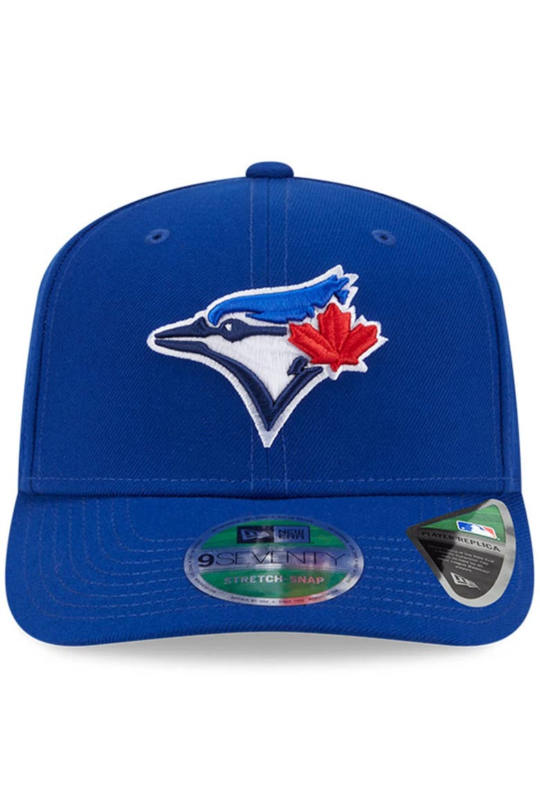 Men's New Era  Royal Toronto Blue Jays Player Replica 9SEVENTY Adjustable Hat, Alternate, color, Royal