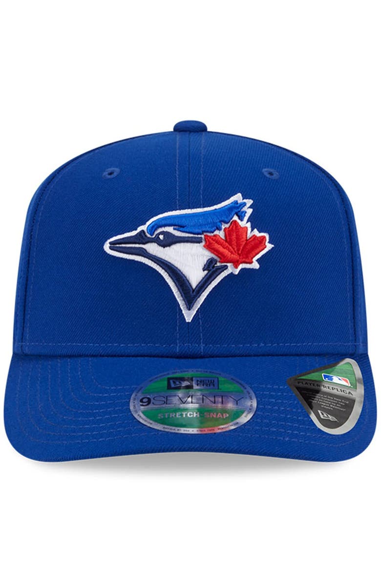 New Era Men's New Era  Royal Toronto Blue Jays Player Replica 9SEVENTY Adjustable Hat, Alternate, color, 