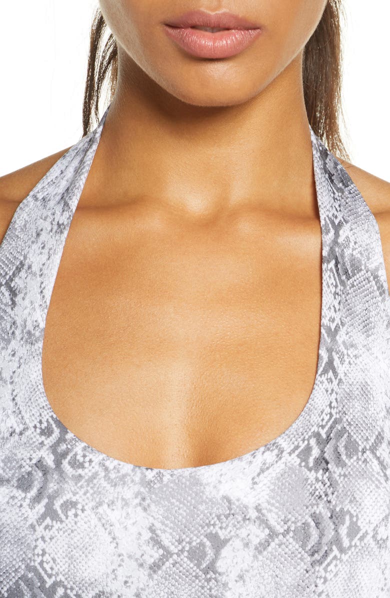 Spiritual Gangster Devotion Halter Bra, Alternate, color, 