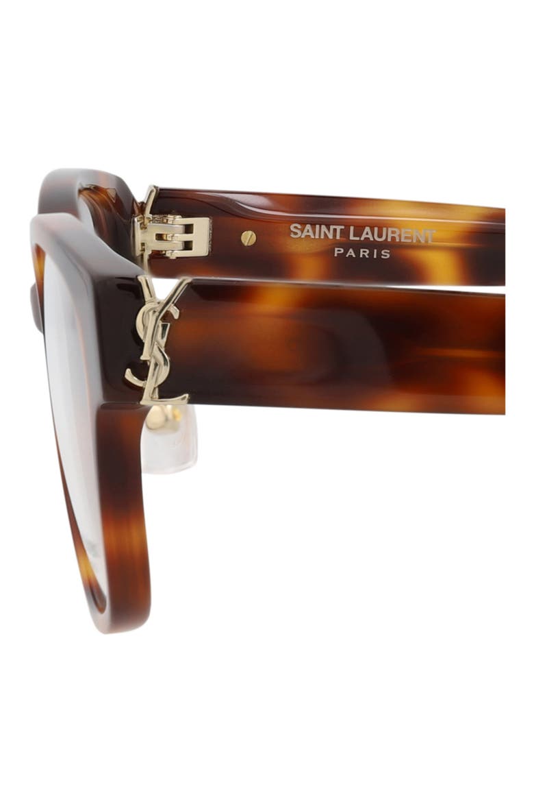 53mm Rectangle Optical Frames, Alternate, color, HAVANA HAVANA TRANSPARENT