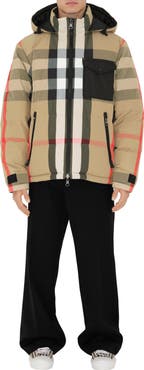 Burberry Reversible Check Puffer Jacket