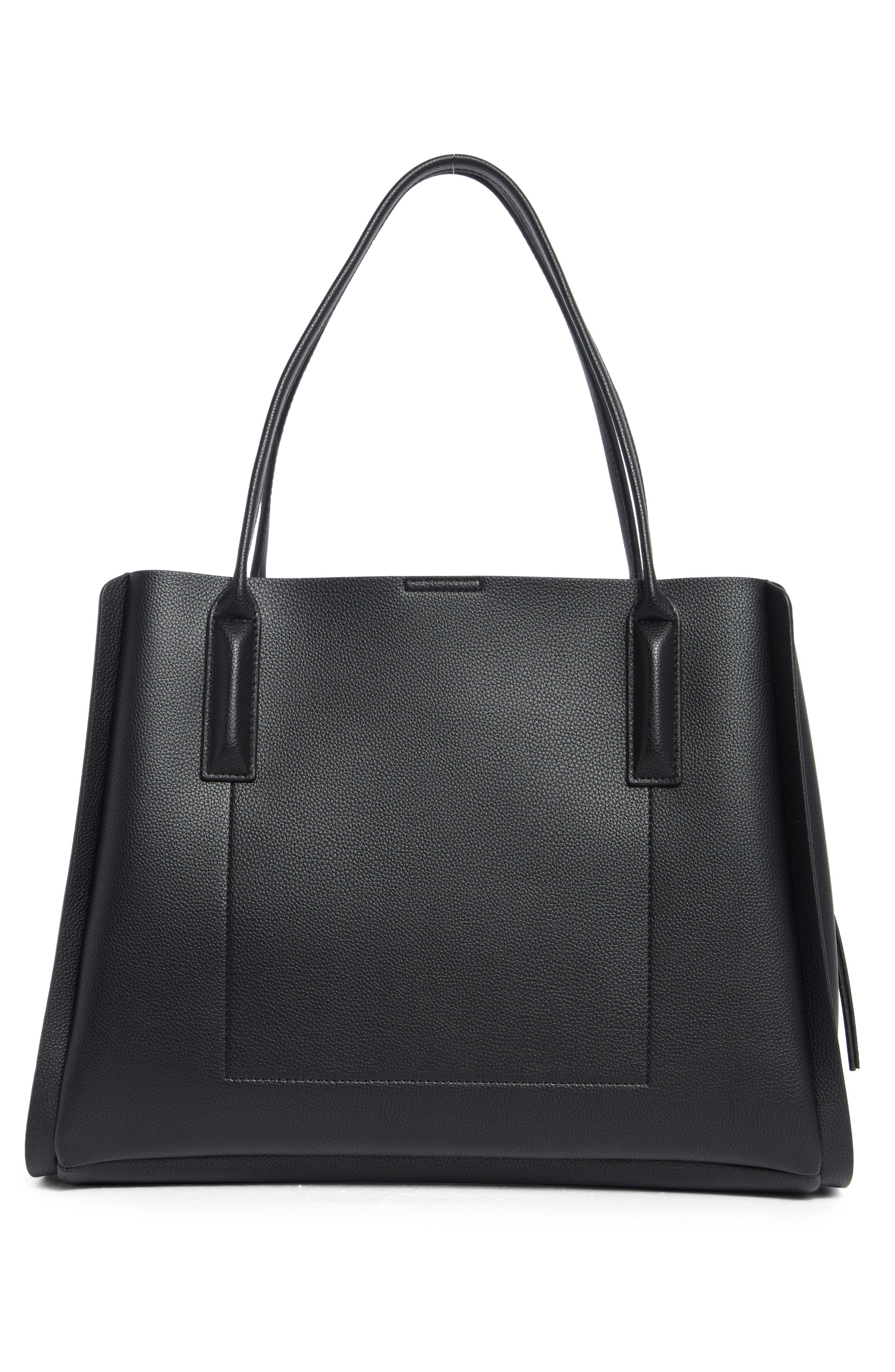 DKNY Josie Tote Bag, Alternate, color, Black/ Black