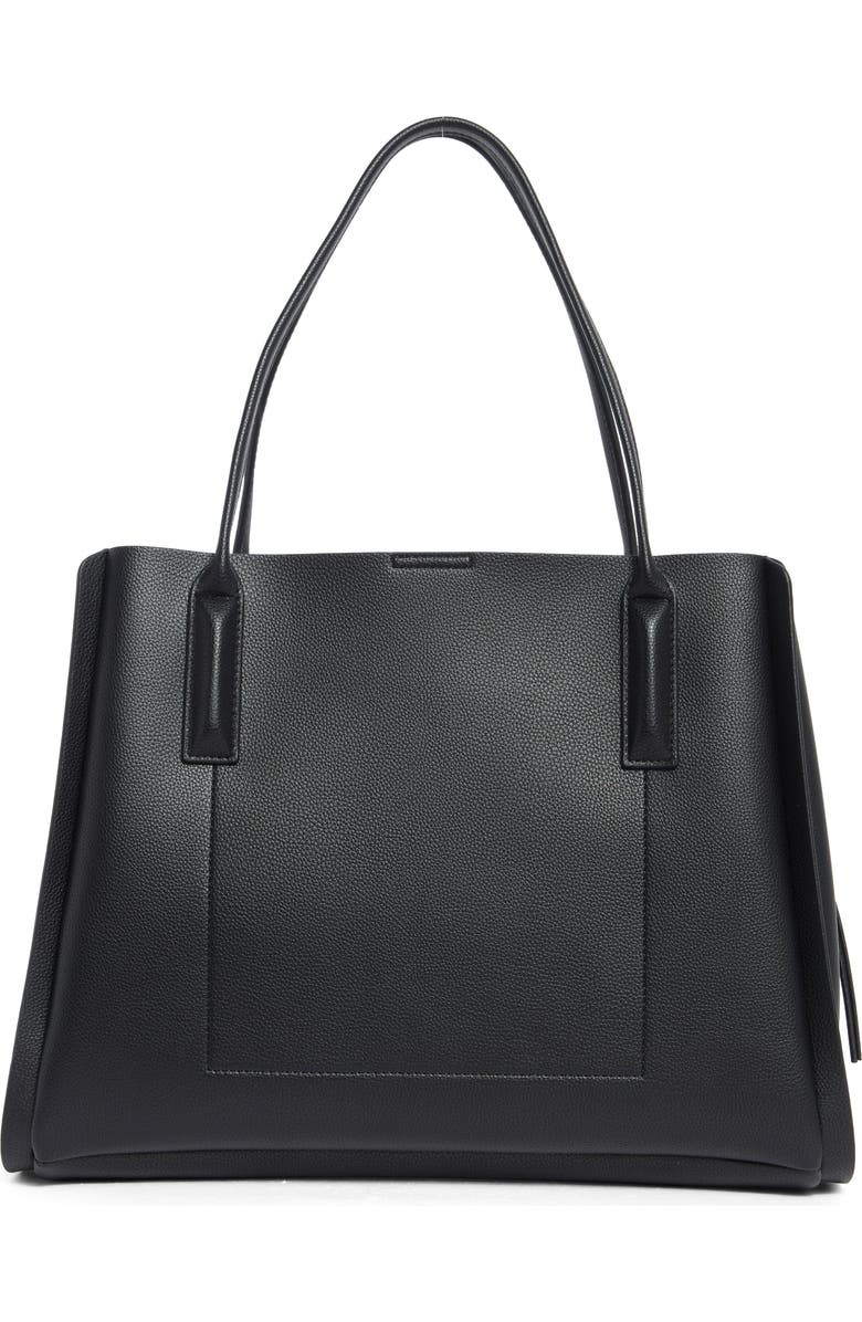 DKNY Josie Tote Bag, Alternate, color, Black/ Black