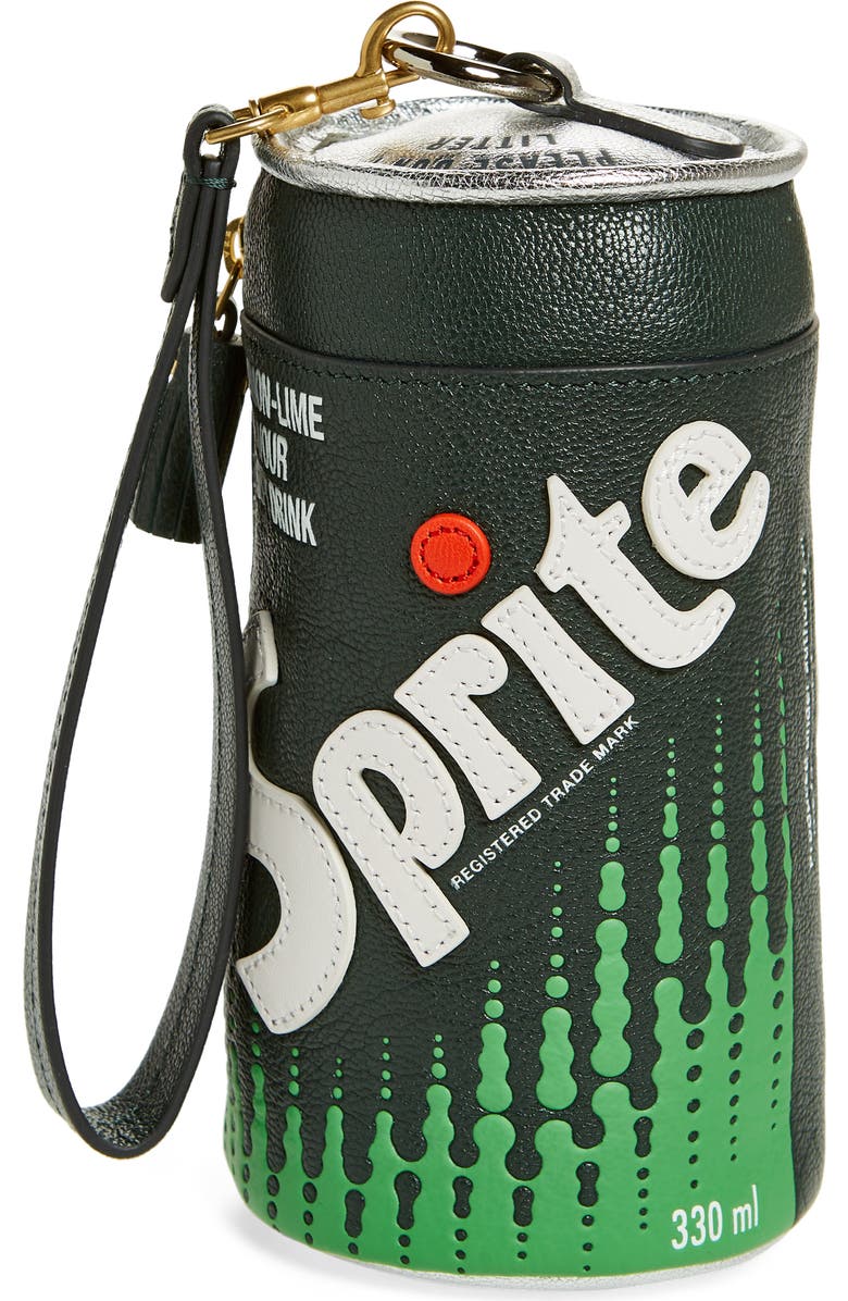 Anya Hindmarch Sprite Leather Pouch, Alternate, color,