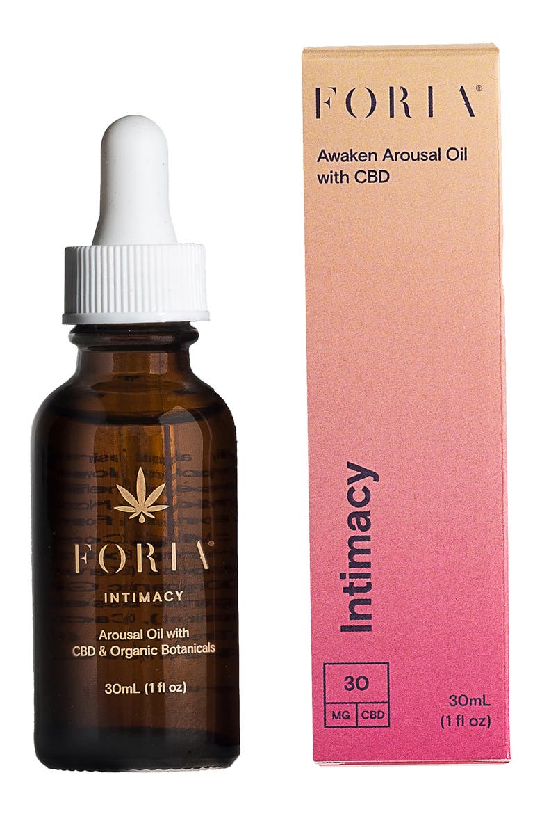 Awaken Arousal Oil with CBD, Main, color, NO COLOR