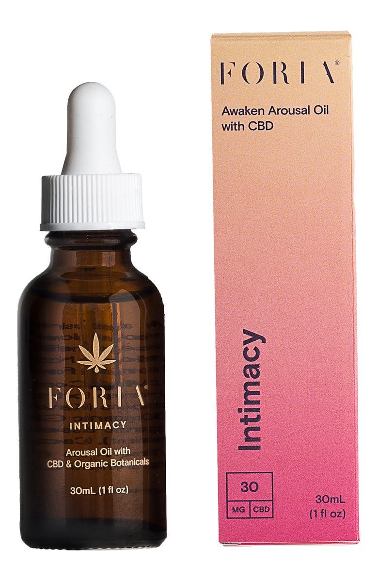 FORIA Awaken Arousal Oil with CBD, Main, color, 