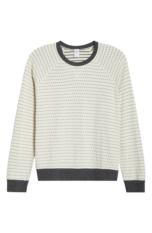 Marine Layer Reversible Raglan Sleeve Top In Gray