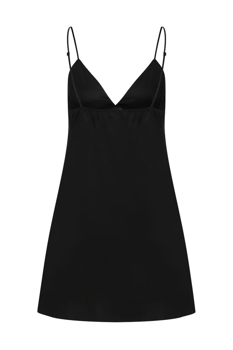 Noir Muse Dress, Alternate, color, Black